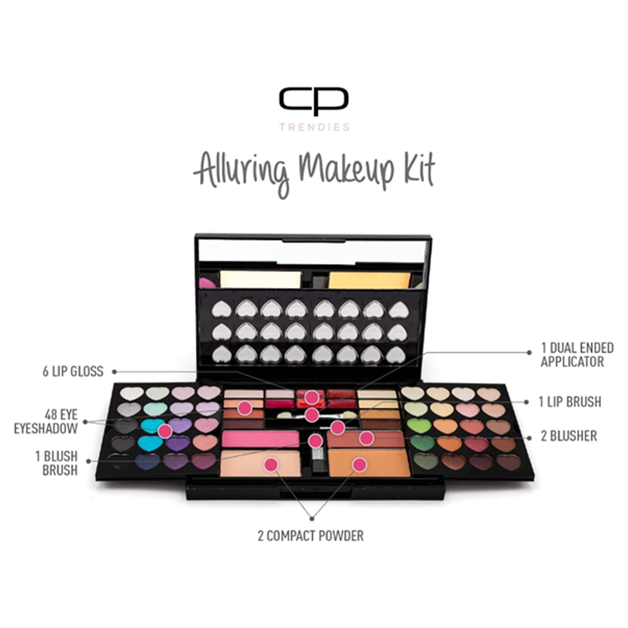 CP Trendies Makeup Kit – ALLURING – SabaShop.com