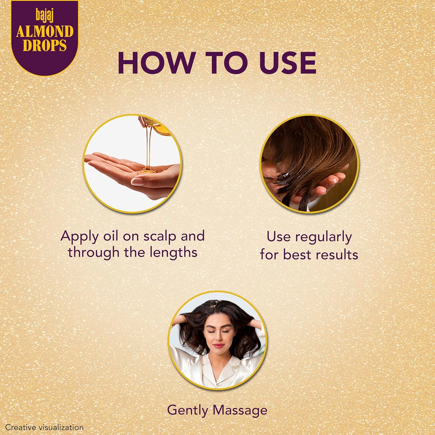 بجاج زيت الشعر بقطرات اللوز - SabaShop.com