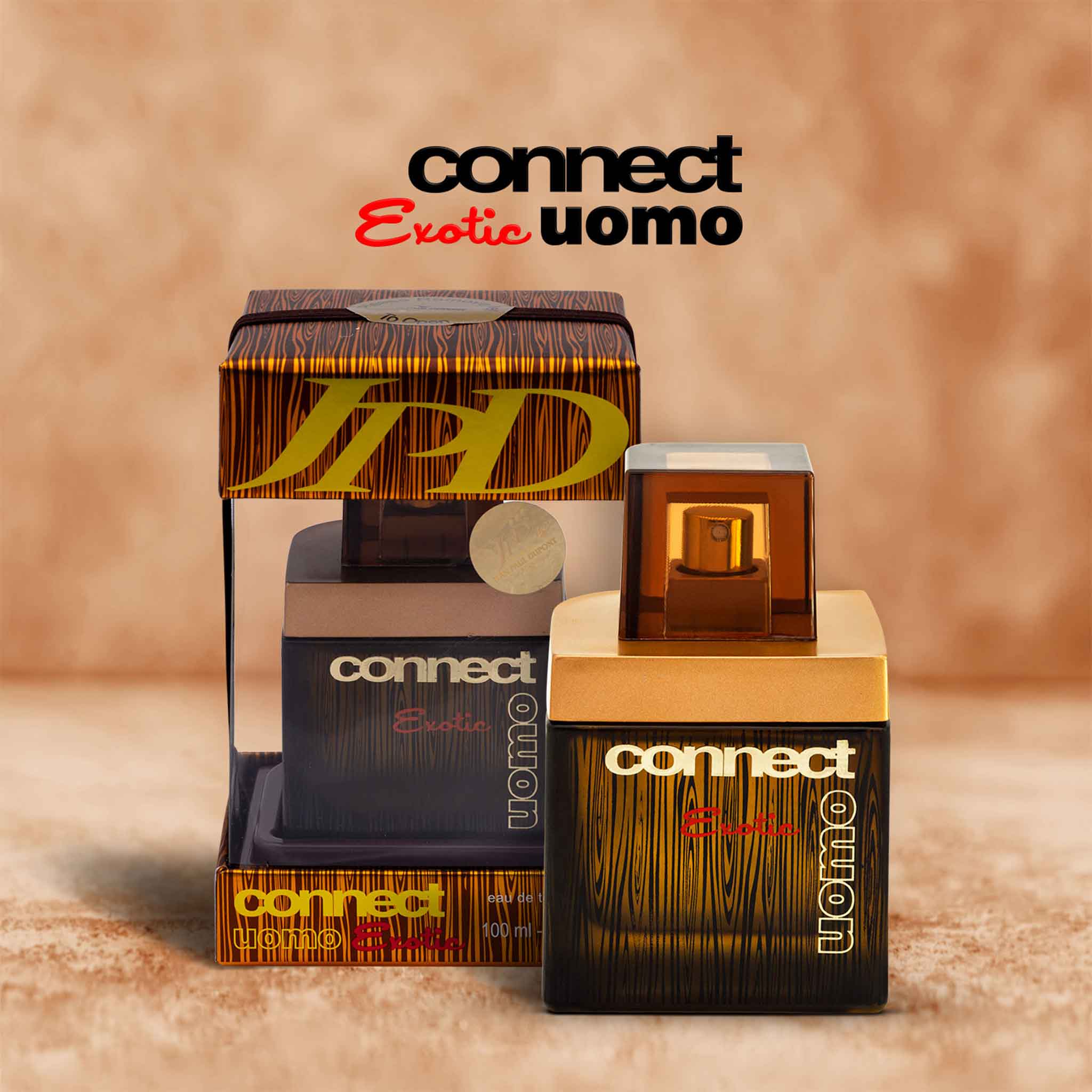 عطر جي بي دي كونكت أومو إكزوتيك أو دي تواليت للرجال 100 مل