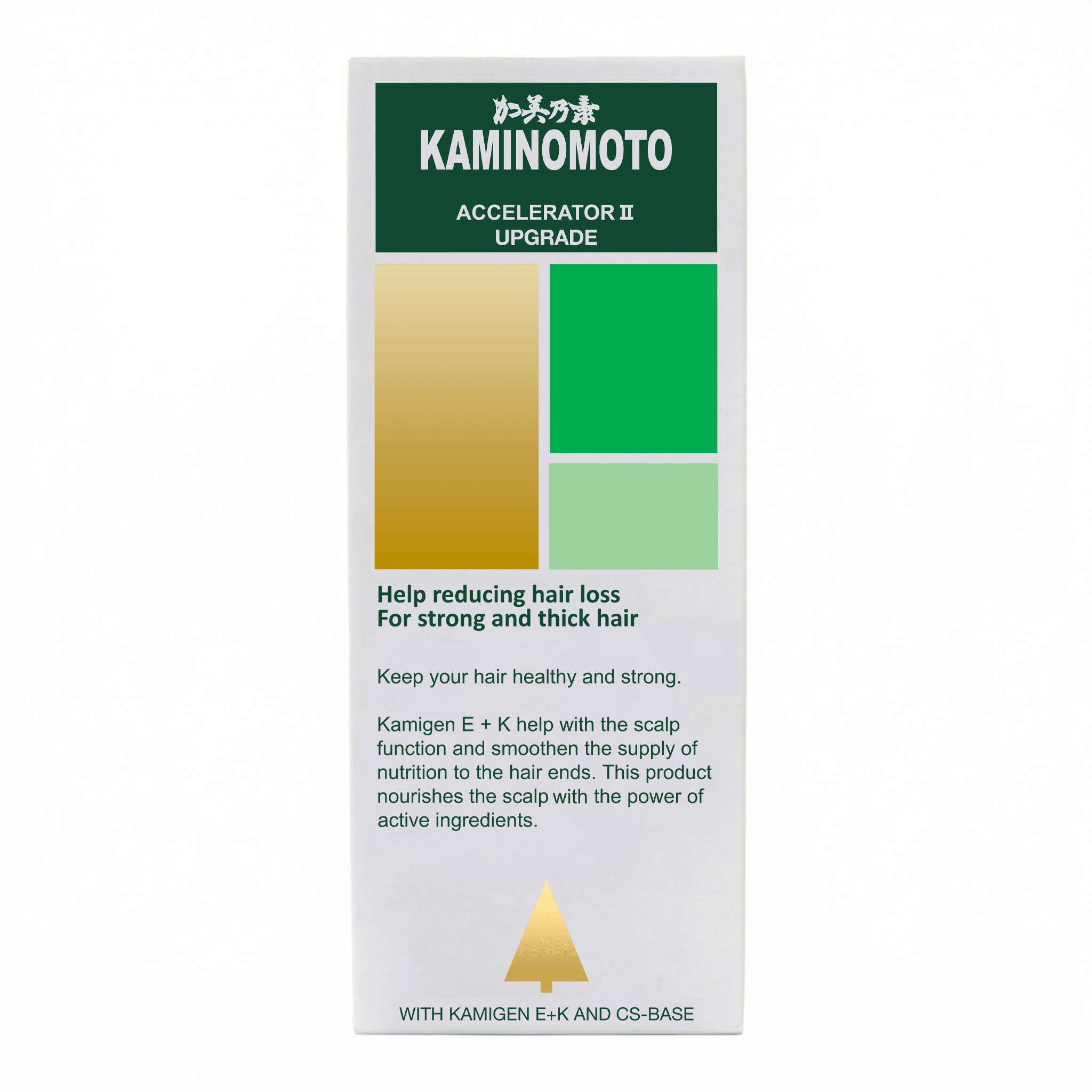 كامينوموتو أكسلريتور الذهبي 180 مل | مسرّع نمو الشعر وتقليل التساقط | الأصلي من اليابان - SabaShop.com