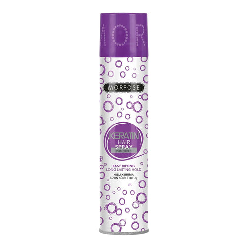 MORFOSE HAIR SPRAY KERATIN - LONG LASTING HOLD - 250 ML