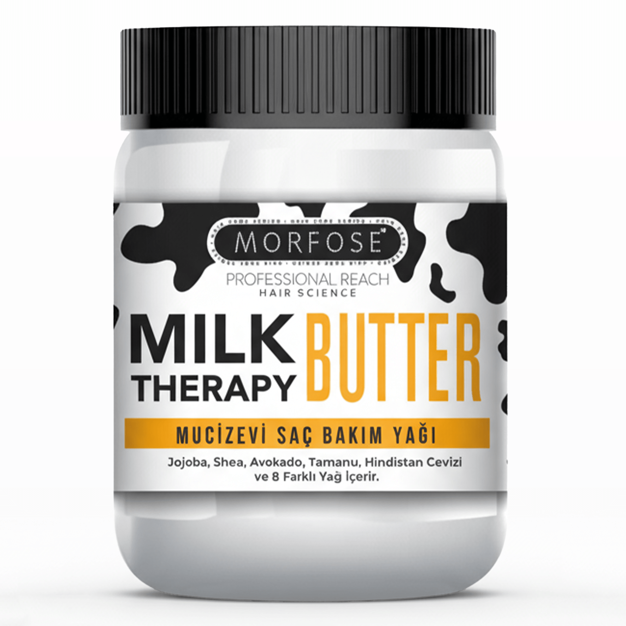 مورفوس ميلك ثيرابي كريم زبدة الحليب للشعر 200 مل – ترطيب عميق وتنعيم الشعر وتقليل الهيشان - SabaShop.com