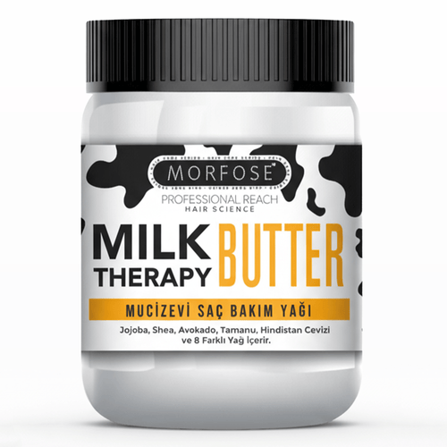 Morfose Milk Therapy Hair Butter Cream 200 ml – Deep Moisture & Frizz Control