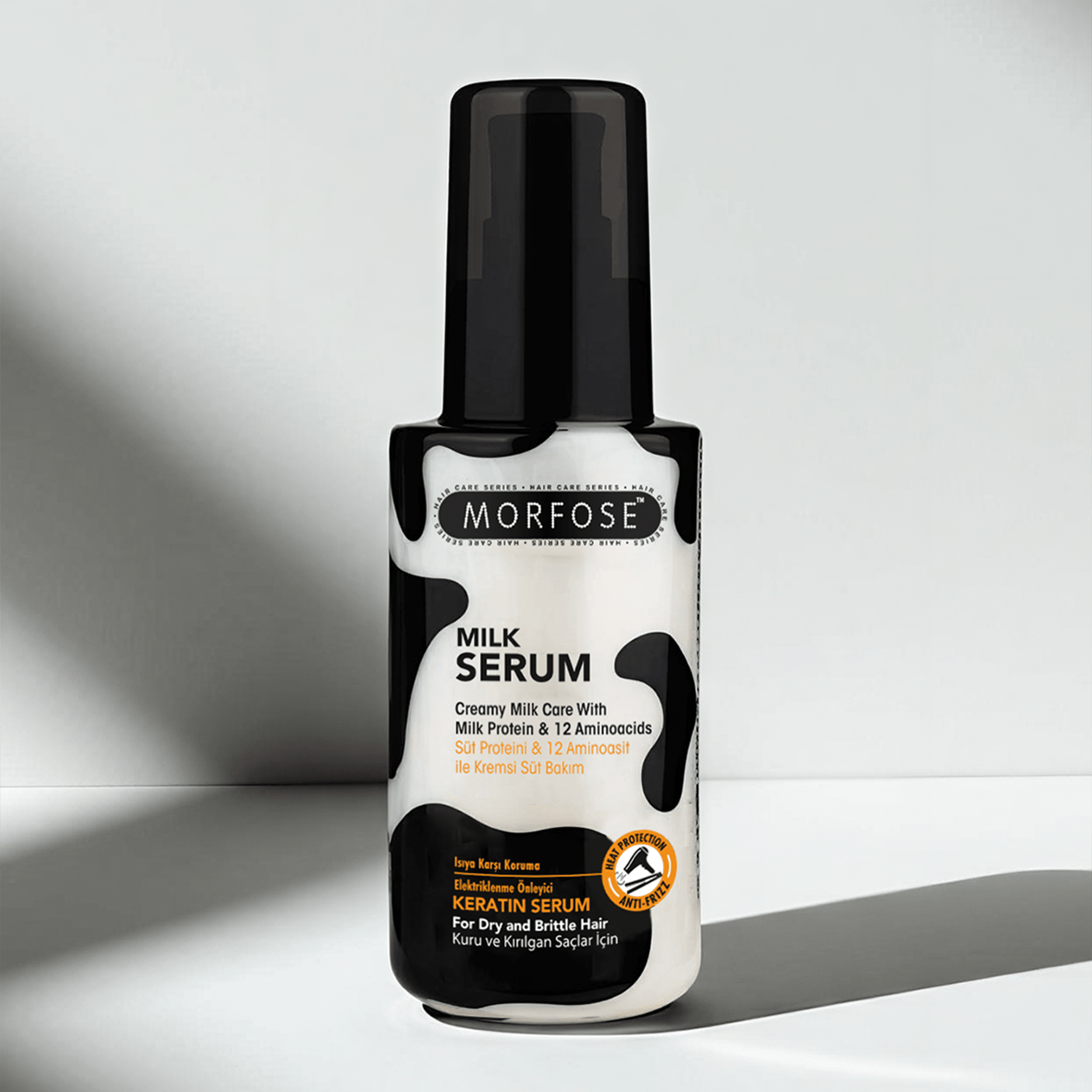 مورفوس ميلك ثيرابي سيروم الشعر بالحليب 100 مل – لمعان ونعومة وتقليل الهيشان - SabaShop.com