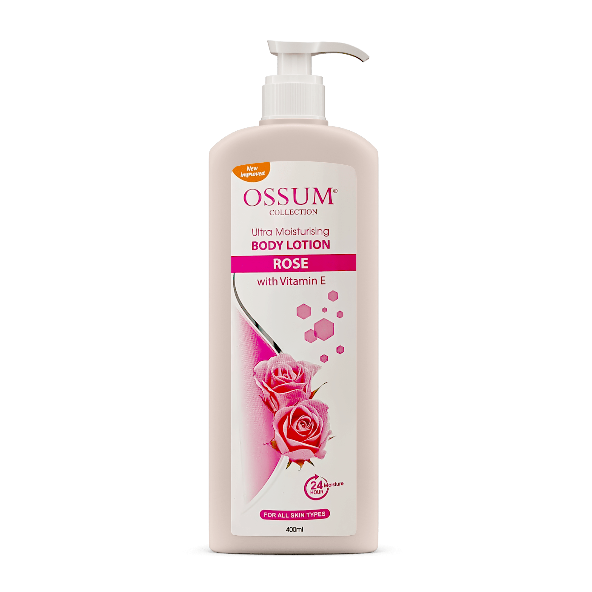 أوسوم لوشن الجسم فائق الترطيب 400 مل – الورد مع فيتامين إي - SabaShop.com