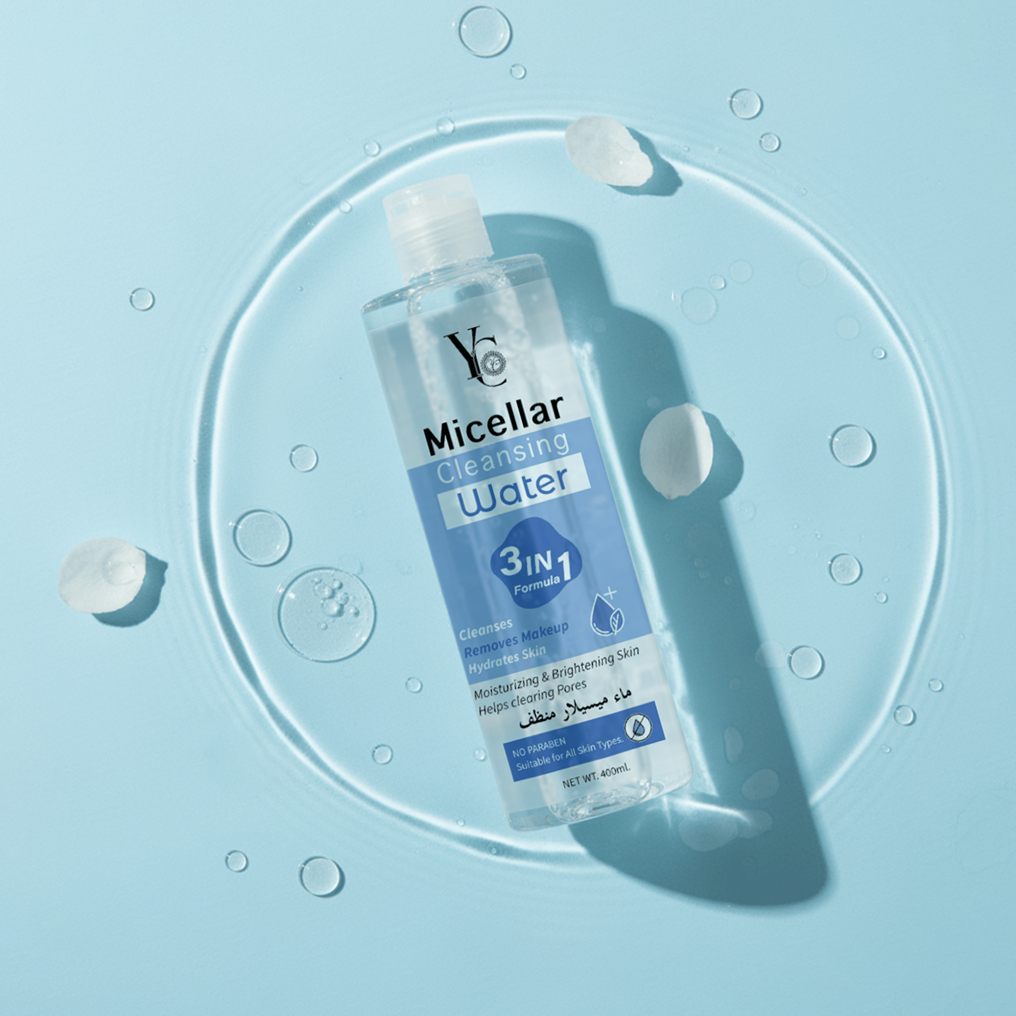 YC Micellar Cleansing Water – 400ml – SabaShop.com