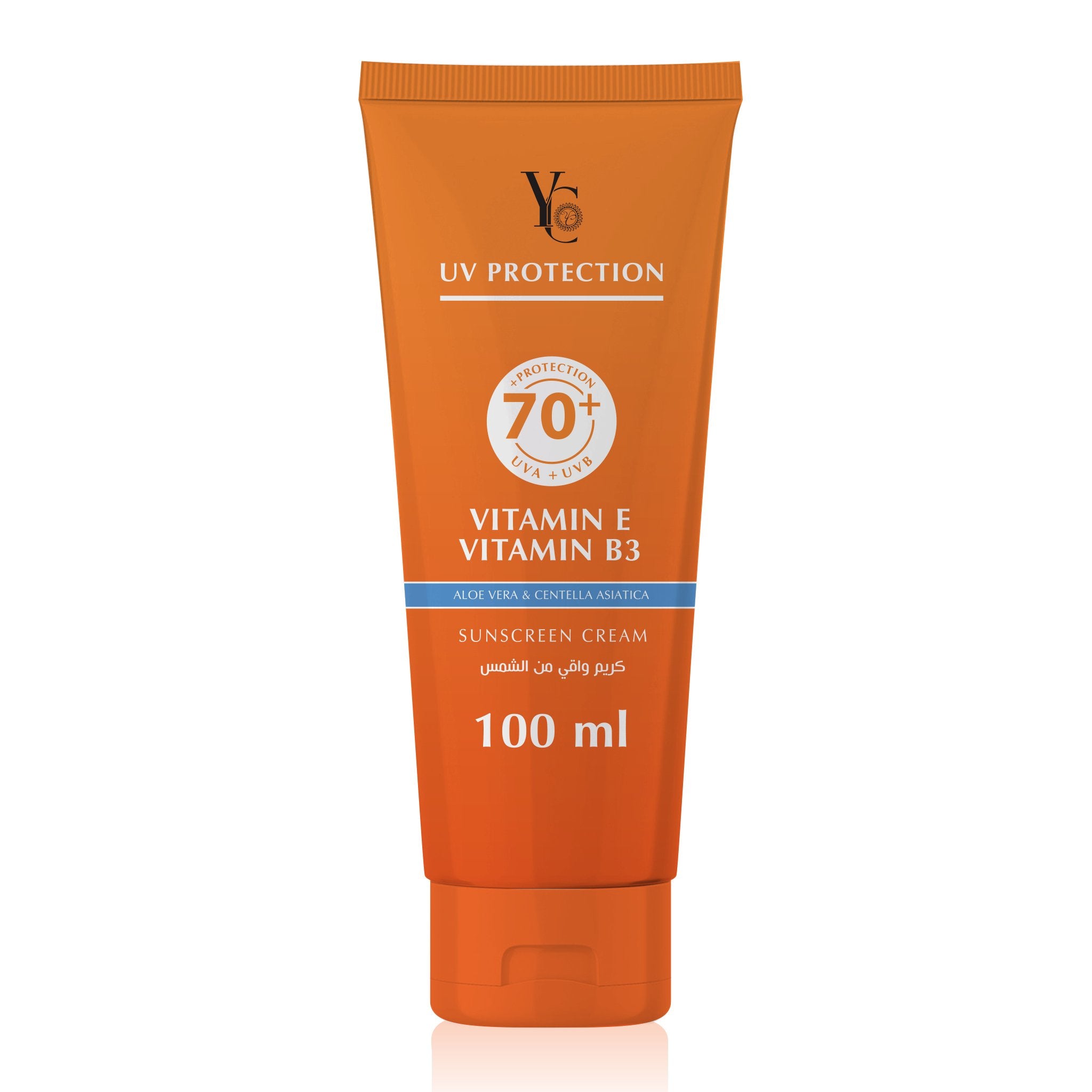 YC Sunscreen Cream 70+ UVA UVB - 100 ml – SabaShop.com