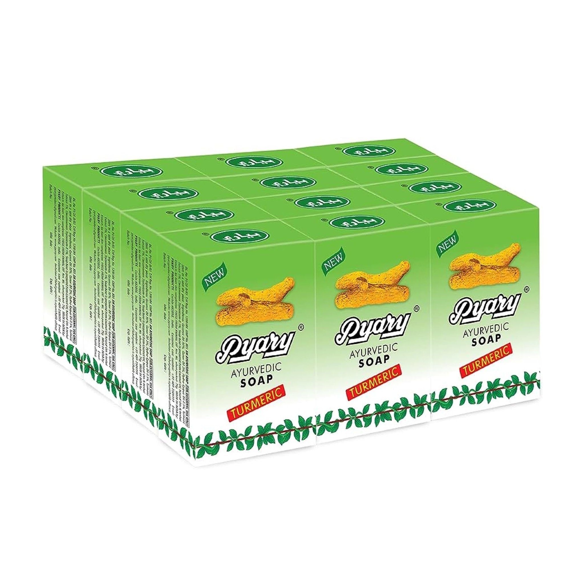 Pyary Turmeric Soap Original 75 g SabaShop