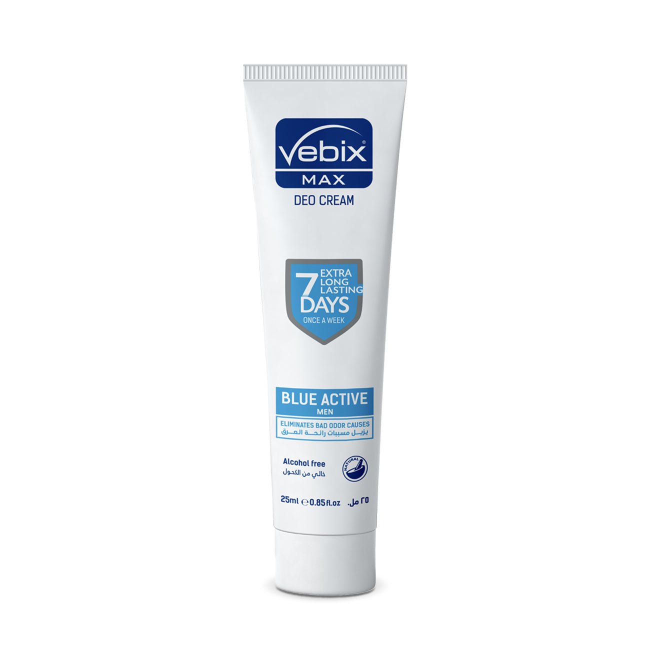 Vebix Max Deo Cream For Men Blue Active 25 Ml SabaShop vebix-max-deo-cream-for-men-blue-active-25-ml-sabashop