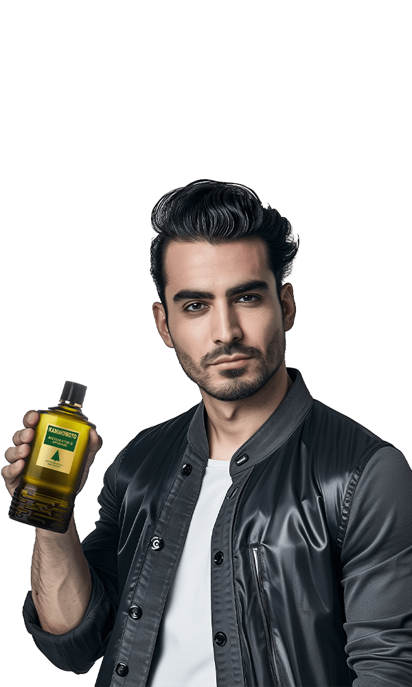 رجل يحمل كامينوموتو